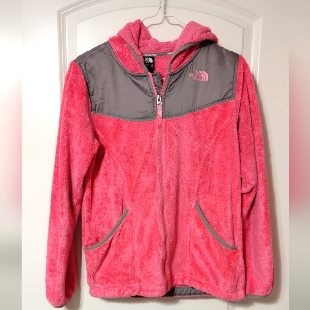 The North Face Hoodie Jacket (Kids XL 14-16 Vibrant Pink)